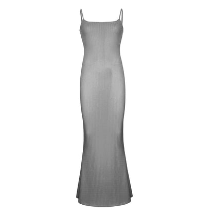 A&A Draped Dream Maxi Bodycon Dress