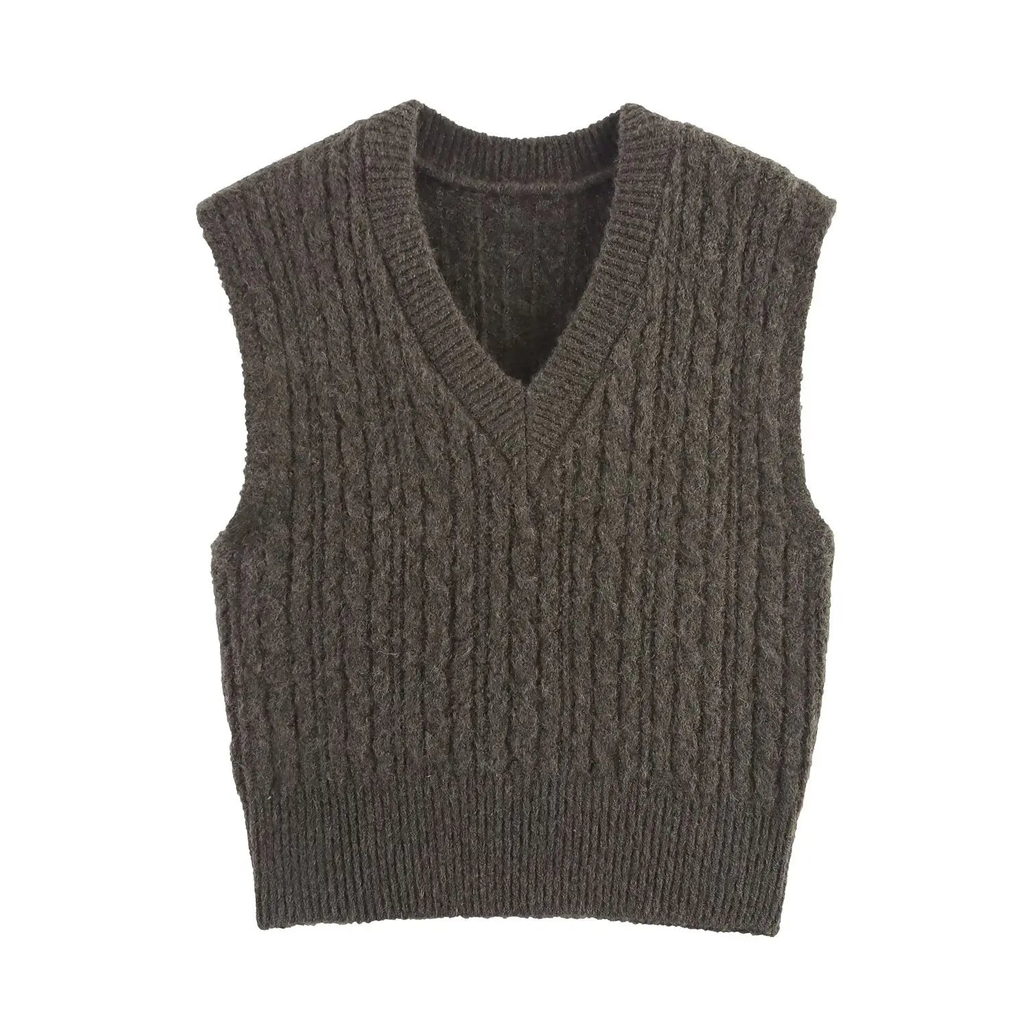 A&A Cable Knit Sweater Vest