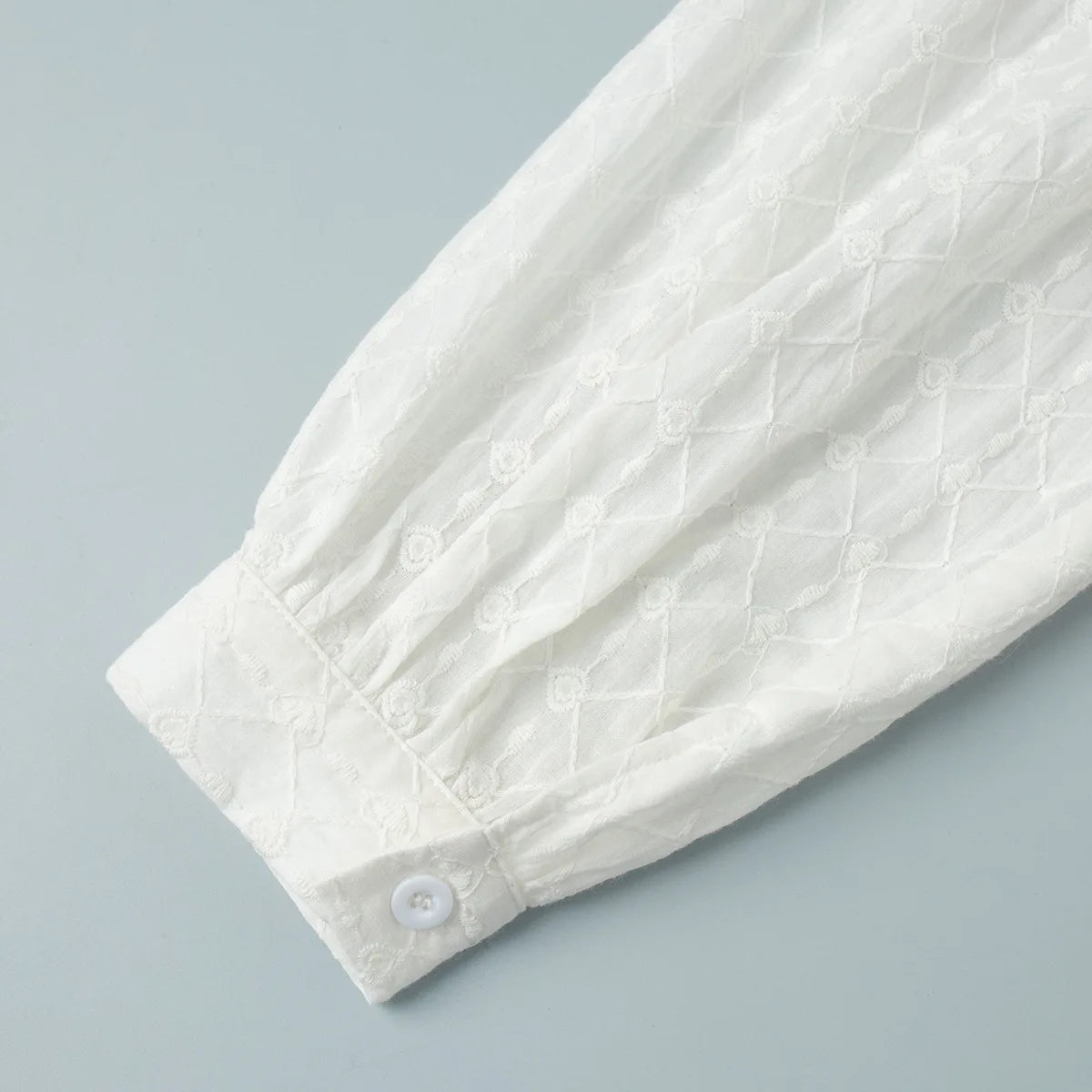 A&A Alouette Ruffled Button Up Mini Dress