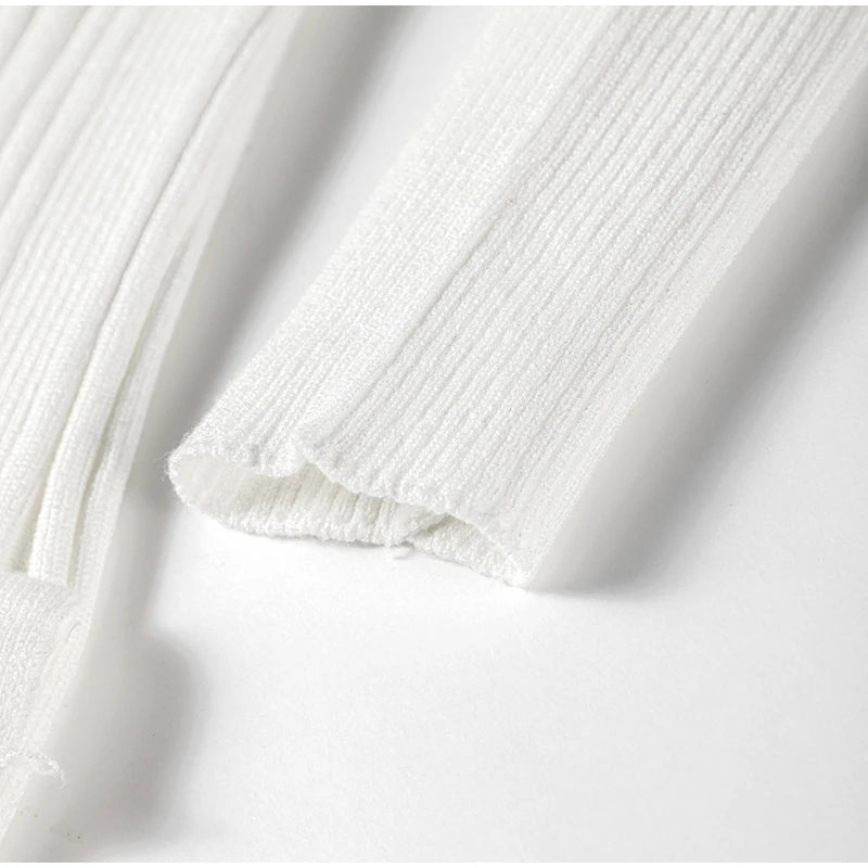 A&A Onua Knitted Button Pockets Maxi Dress