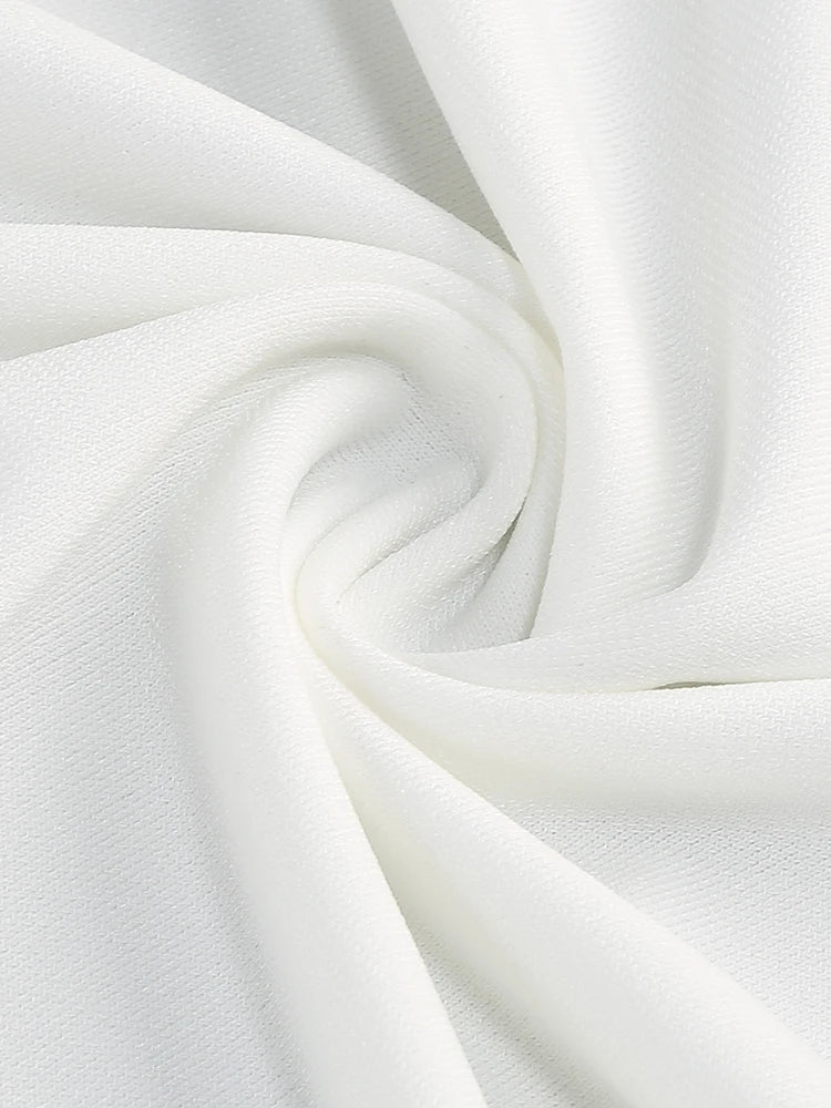 A&A Zariah Plunge Halter Corset Waist Mini Dress