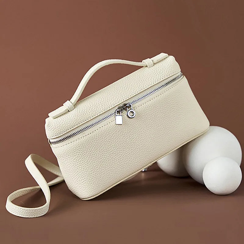 A&A Etla Leather Mini Clutch Bag