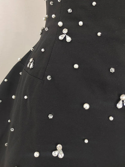 A&A Luxe Crystal Embellished Midaxi Dress