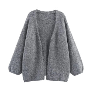 A&A Soft Knit Balloon Sleeve Cardigan