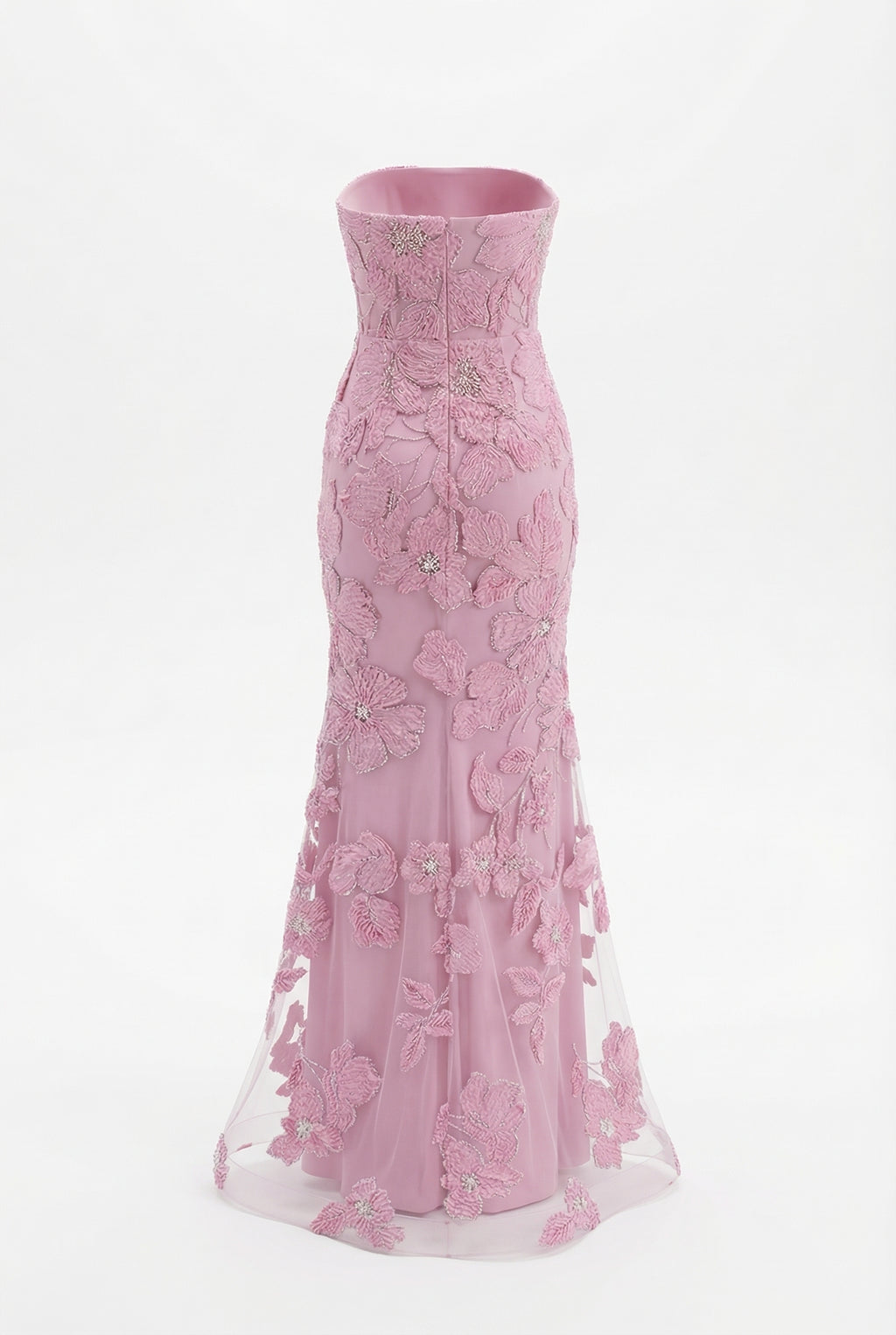 A&A Clovelle Floral Corset Detail Mermaid Maxi Dress