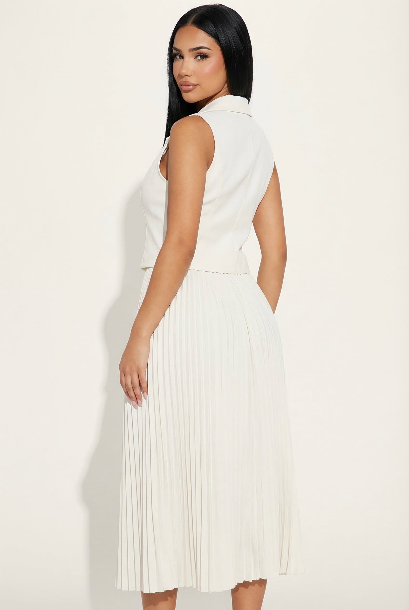 A&A Zaya Maxi Skirt & Waistcoat Set