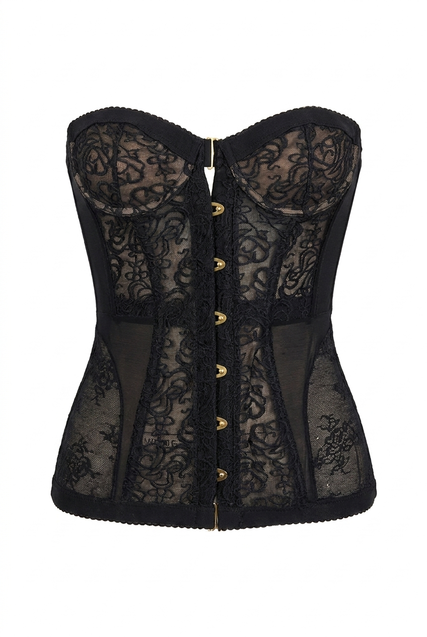 A&A Luxe Celandra Lace Tie Corset