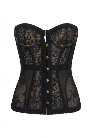 A&A Luxe Celandra Lace Tie Corset