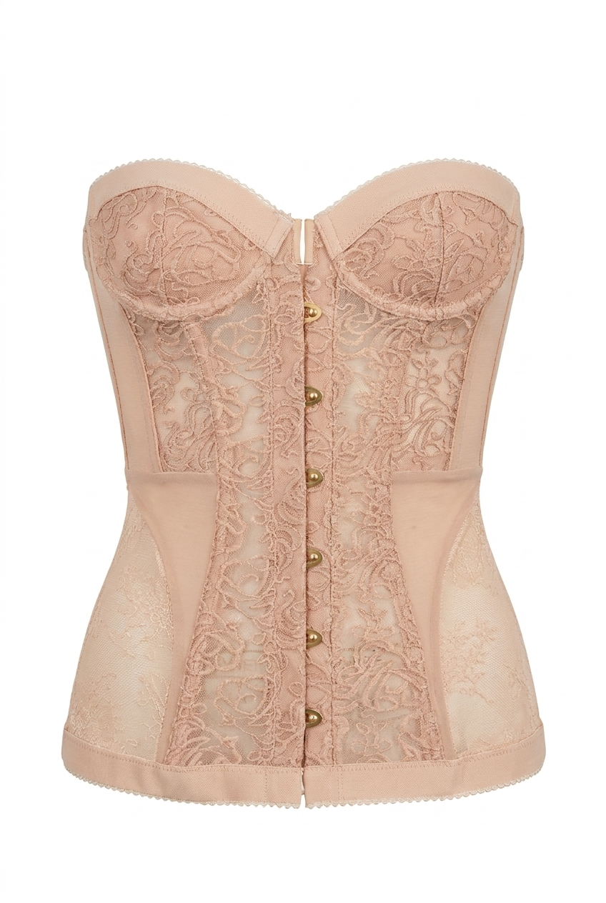 A&A Luxe Celandra Lace Tie Corset