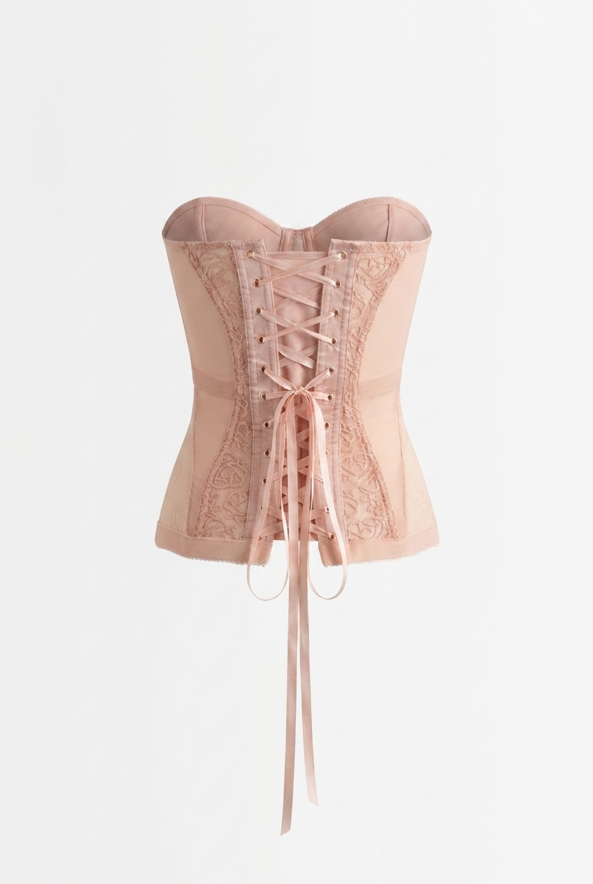 A&A Luxe Celandra Lace Tie Corset