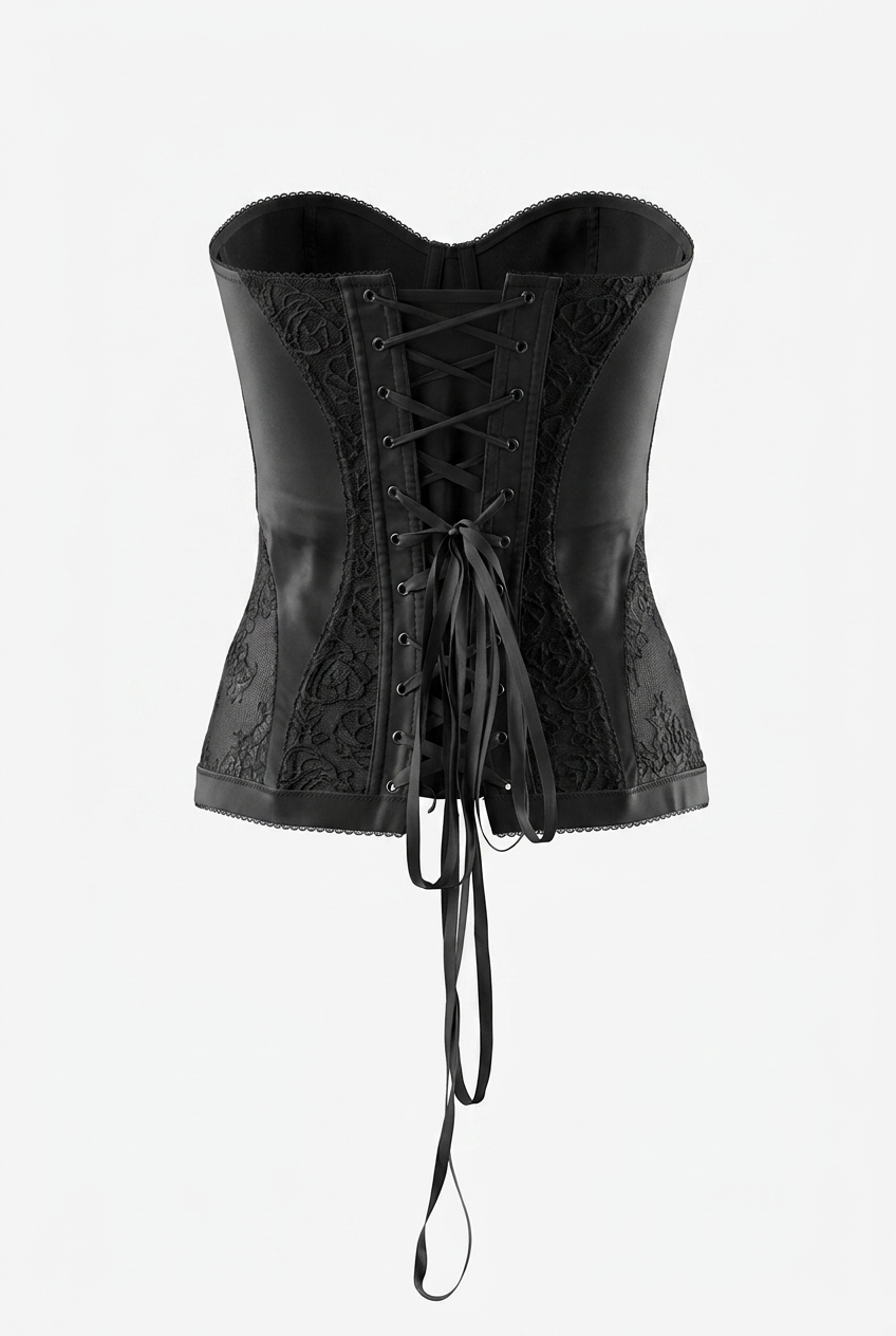 A&A Luxe Celandra Lace Tie Corset
