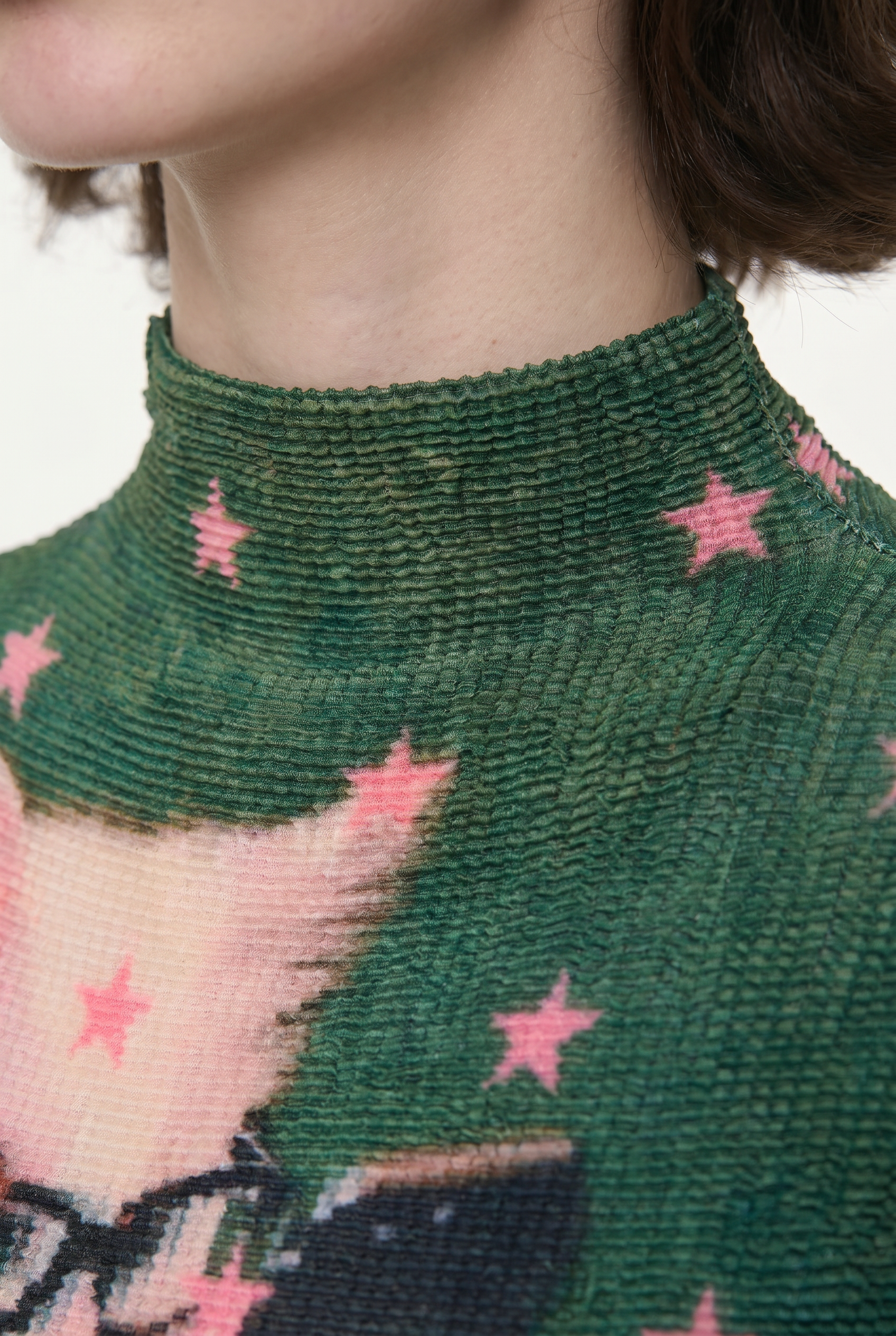 A&A Kitty Crush Graphic Print Crop Top