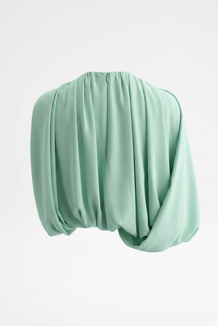 A&A Maréa Draped Chiffon Top
