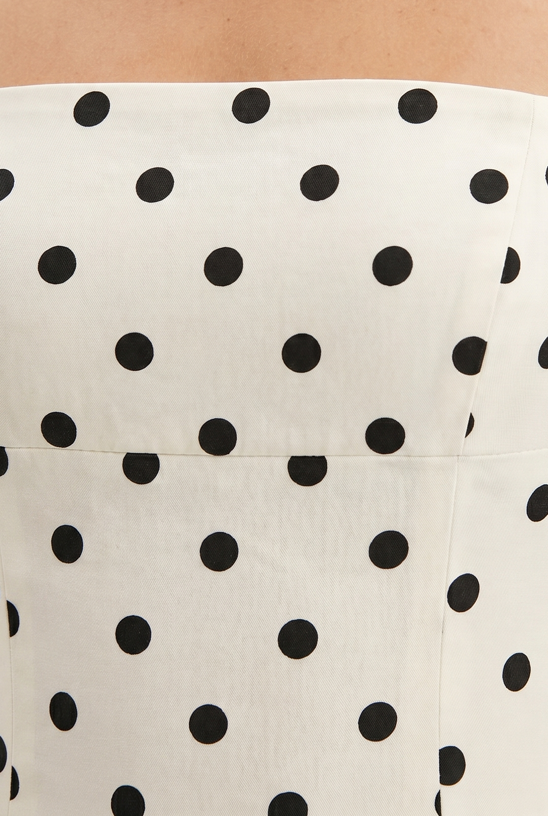 A&A Nira Polka Dot A-Line Midaxi Dress