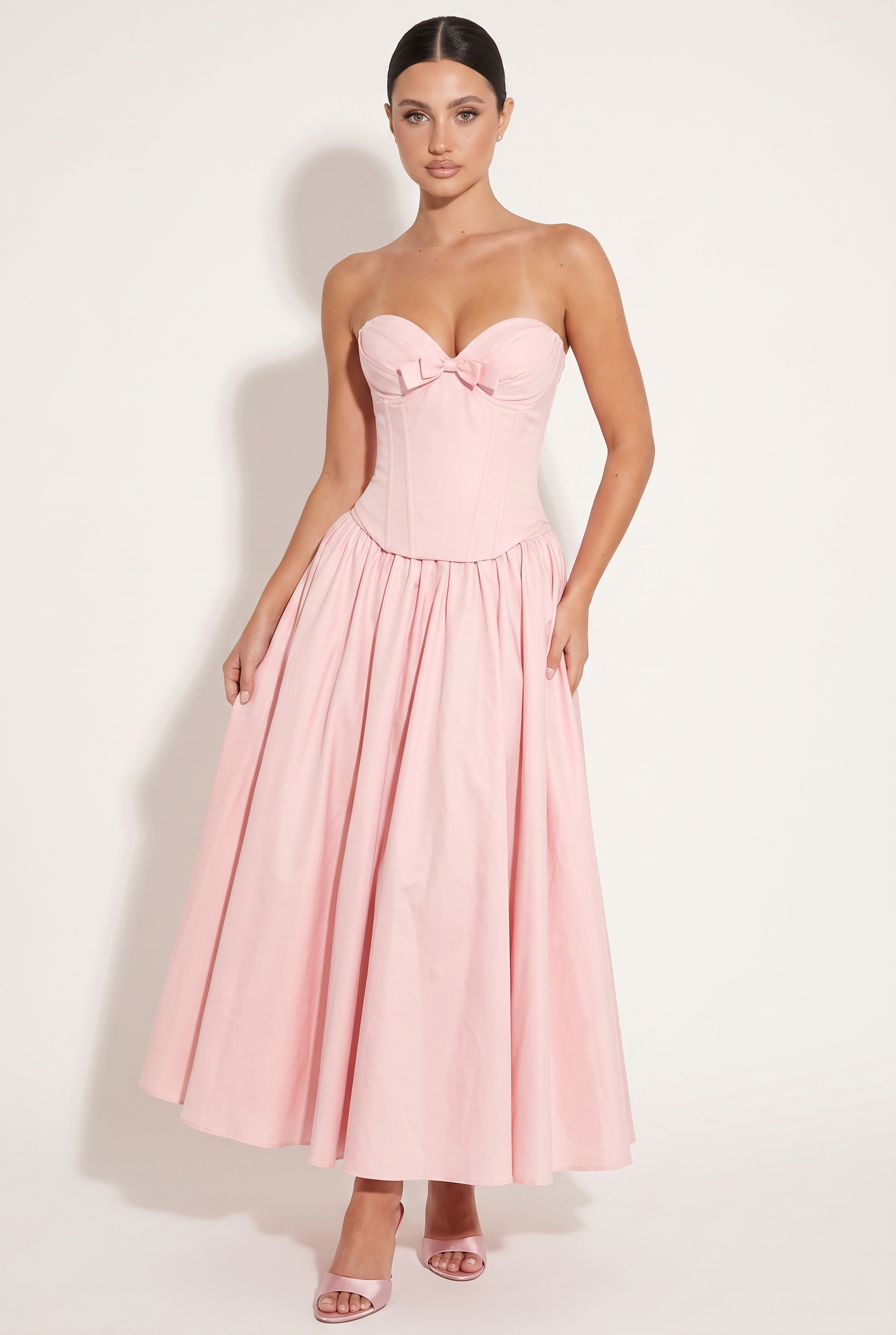 A&A Nerissa Midi Gown Dress
