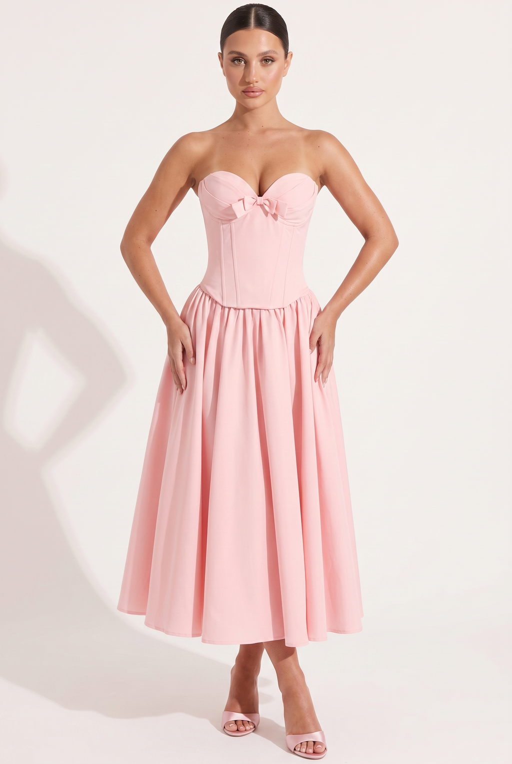 A&A Nerissa Midi Gown Dress