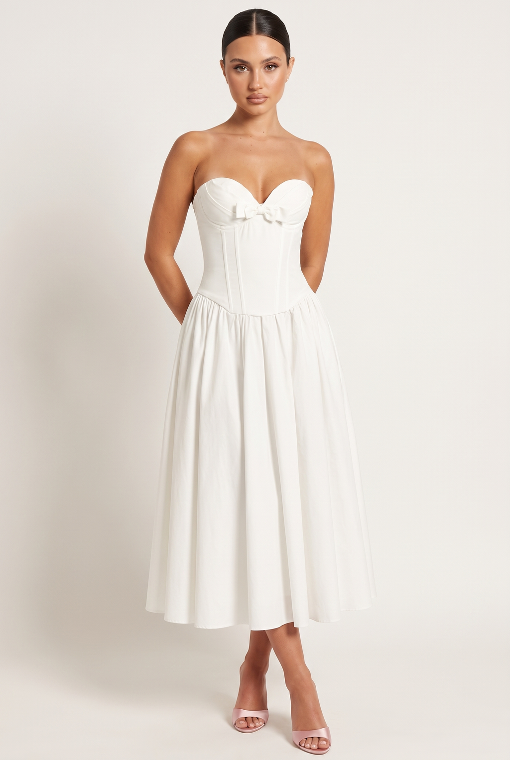 A&A Nerissa Midi Gown Dress