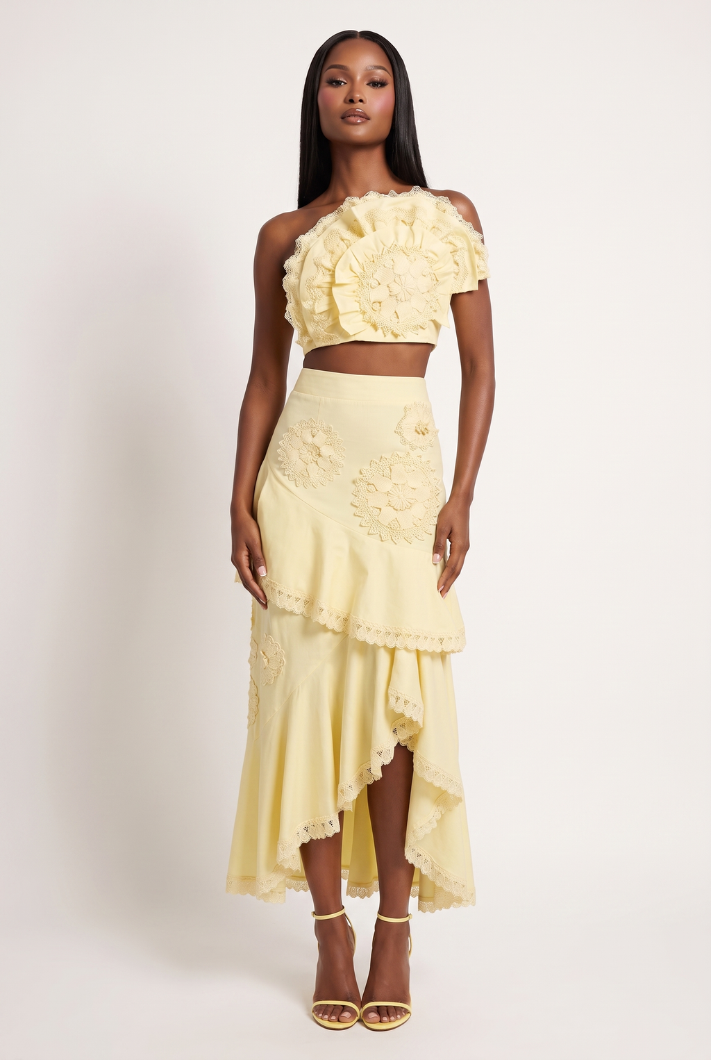 A&A Sundara Bandeau Top & Skirt Set