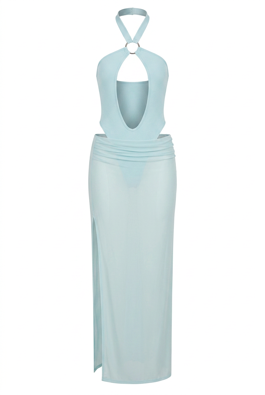 A&A Dawn Swimsuit & Cover Up Maxi Skirt Set