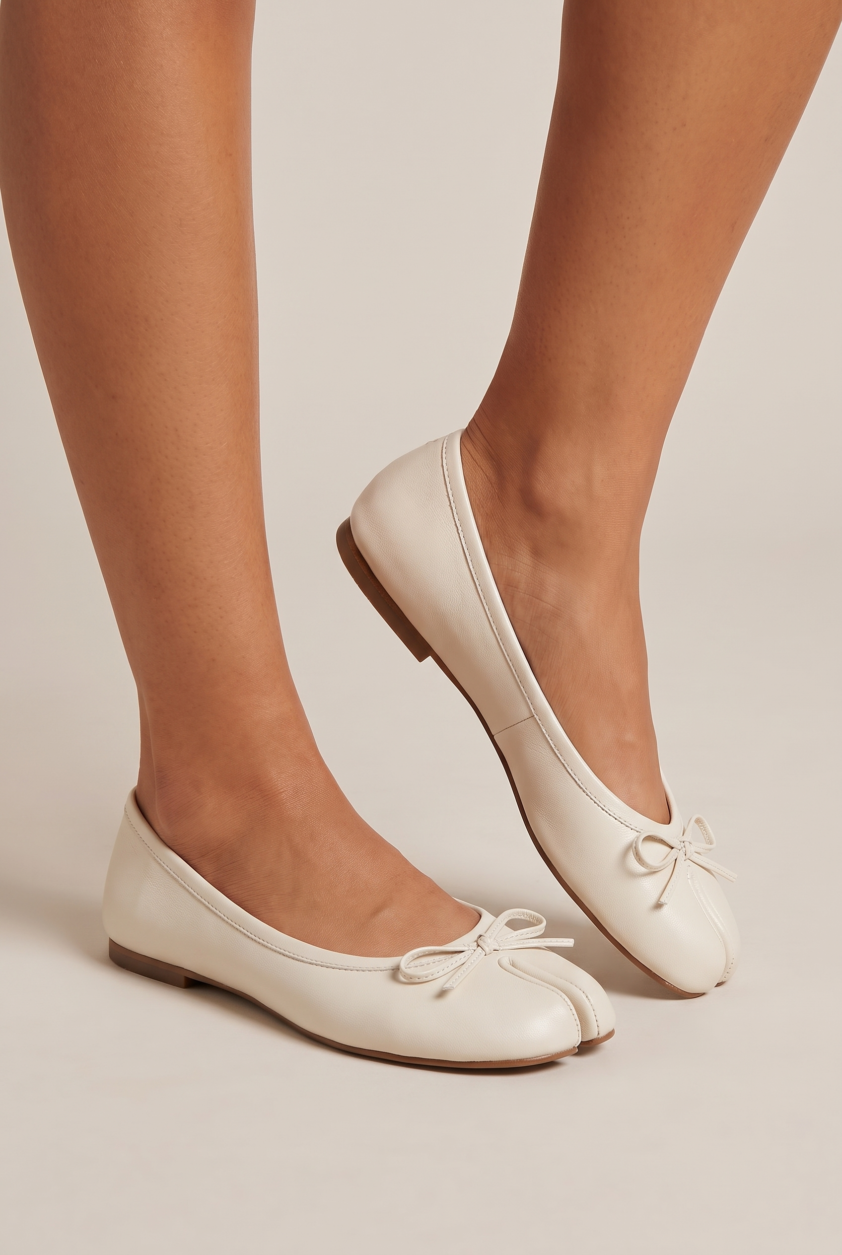 A&A Villea Tabi Split Toe Ballerina Flats