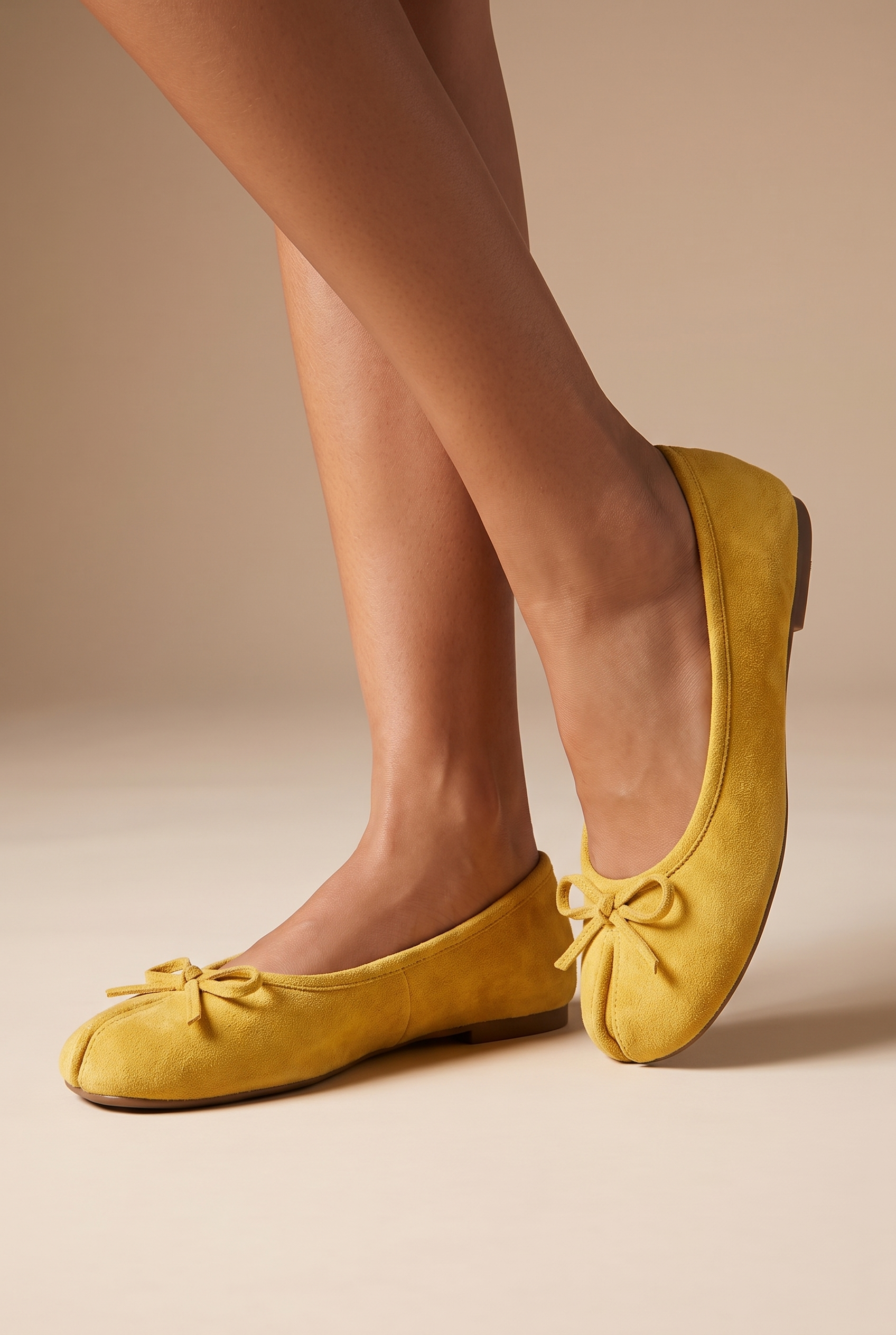 A&A Villea Tabi Split Toe Ballerina Flats