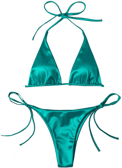 A&A Metallic Two Piece Bikini