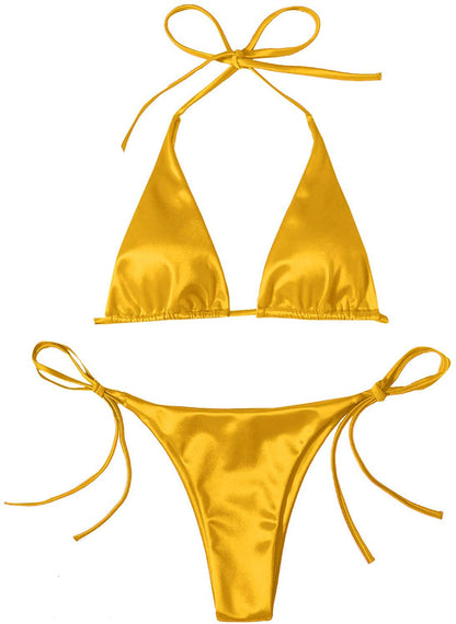 A&A Metallic Two Piece Bikini