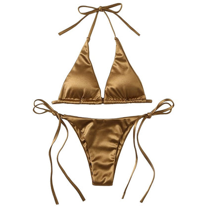 A&A Metallic Two Piece Bikini