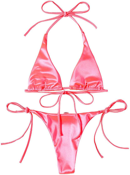 A&A Metallic Two Piece Bikini