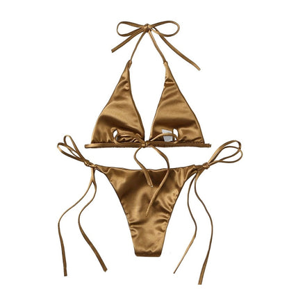 A&A Metallic Two Piece Bikini