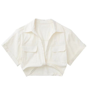 A&A Open Top Crop Shirt